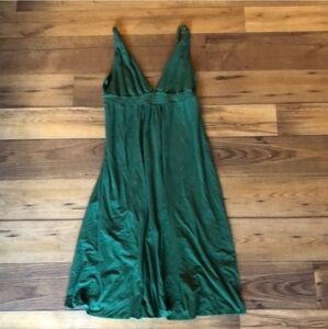 J. Crew Forest Green Midi Dress XS